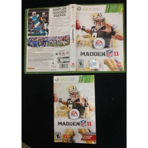 Madden NFL 11 - Xbox 360 - Case / with Instructions (No Game) - Imagen 1 de 2