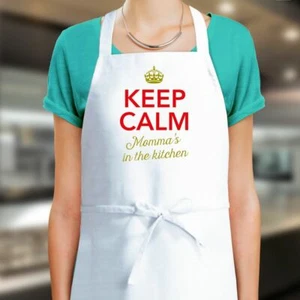 Delantal de cocina divertido regalo personalizado para mamá cumpleaños mamá - Imagen 1 de 3