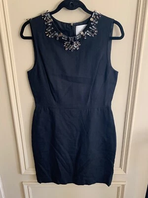 CHIC Phillip Lim 3.1 Vestido Vaina Lino Joyas (8) Foto 1 de 4