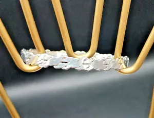 GORGIOUS MEXICO STERLING SILVER 925 BANGLE BRACLET IN AN INTRICATE STYLE - Picture 1 of 6