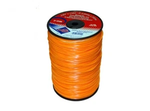 CARRETE DE 5 LB LÍNEA DE RECORTADORA GIRATORIA DIAMANTE NARANJA .080 DIÁMETRO 1780 PIES 12154 - Imagen 1 de 1