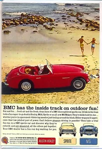 Austin-Healey 3000 Sprite MGA GREETING CARD + ENVELOPE - BRAND NEW!! - Foto 1 di 1