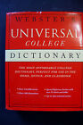Webster's Universal College Dictionary by Random House (2004, Hardcover) D 101