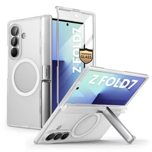 I-Blason Z Fold 7 Case Ständer 9H Glas MagSafe Ganzkörper Scharnier Klar Schutz  - Bild 1 von 2