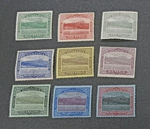 DOMINICA 1908 0.5d to 2s6d SG 47 - 53c Sc 40 42 44 46 48 50 - 53 MLH/MH - Picture 1 of 2