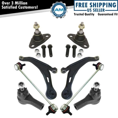 Комплект переднего рулевого управления и подвески подходит для Volvo 960 1997-1998 S90 V90 1995-1997 годов выпуска - Изображение 1 из 4