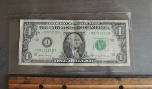 $1 note 09-13-1810 William Cushing died Sept 13, 1810, 1st SUPREME COURT JUDGE - Picture 1 of 5
