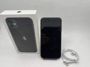 Apple iPhone 11 128 GB Black (Unlocked) A2221 FULLY WORKING - Picture 1 of 19