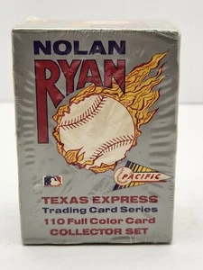 Nolan Ryan PACIFIC 1991 TEXAS EXPRESS 110 Full Color Trading Card Collector Set - Picture 1 of 19