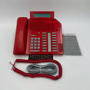 Nortel Meridian M2616 Display Handy - ROT - neu lackiert - Bild 1 von 3