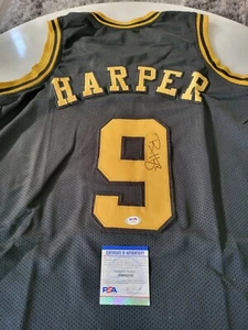 Ron Harper Autographed/Signed Jersey PSA/DNA COA Chicago Bulls - Picture 1 of 8
