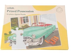 Relish VINTAGE CAR 13 Piece Jigsaw Puzzle for Seniors Dementia Alzheimer's NEW - Picture 1 of 2