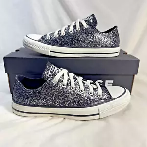 Zapatilla deportiva Converse para mujer talla 8,5 Chuck Taylor All Star de caña baja brillante A11138C - Imagen 1 de 11