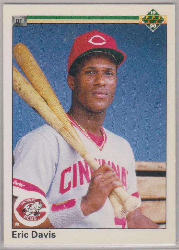 Eric Davis - Cincinnati Reds' Fan Favorite  - Listing 1 of 2  ---- REBATES APPLY - Image 1 of 1