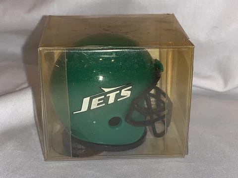 NEW NFL NY New York Jets Helmet Mini LCD Clock - Sportstime by Bulova Cover
