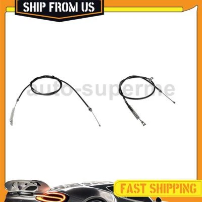 2x Parking Brake Cable Rear Set For 2002-2004 Chevrolet Avalanche 2500 8.1L - Image 1 of 4