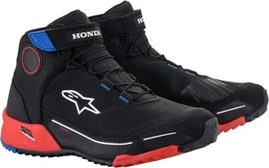 STIEFEL MOTORRADSCHUHE BOOT HONDA ALPINESTARS CR-X DRYSTAR GR.44 SCHWARZ/ROT/BLAU - Bild 1 von 1