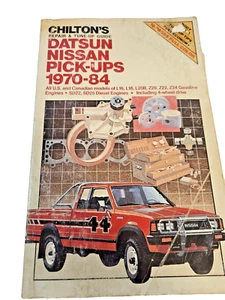 1970-1984 NISSAN DATSUN TRUCK / PICKUP Chiltons MANUAL L16, 18 also many others - Picture 1 of 10