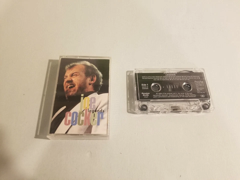Joe Cocker - Legends - Cassette Tape  - Image 1 of 1