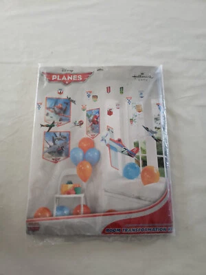 HALLMARK Party Room Decorating Kit DISNEY PLANES Transformation Birthday  - Image 1 of 4