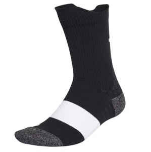 Adidas Women's Black Running Crew Socks. Size S (EUR 37-39). RunxUb22 Sock 99 - Picture 1 of 4