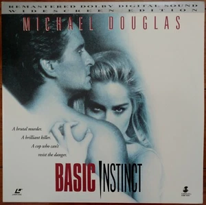 BASIC INSTINCT AC-3 Remastered Laserdisc Michael Douglas, Sharon Stone LD - Picture 1 of 2