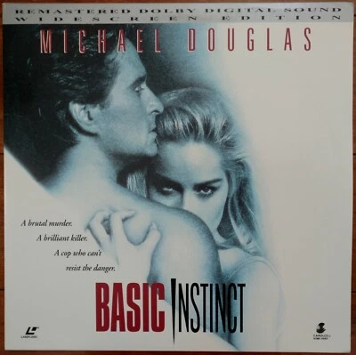 BASIC INSTINCT AC-3 Remastered Laserdisc Michael Douglas, Sharon Stone LD - Image 1 of 2