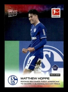 MATTHEW HOPPE 2020-21 TOPPS AHORA BUNDESLIGA RC #086 - FC SCHALKE 04 - Imagen 1 de 2