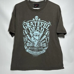 Grateful Dead Winterland 1977 T-Shirt 2008 Dancing Bears Size 1X - Picture 1 of 16