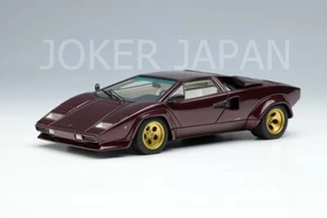 Make Up EIDOLON 1/43 Lamborghini Countach LP5000 QV 1985 Purple EM447D JDM - Picture 1 of 7