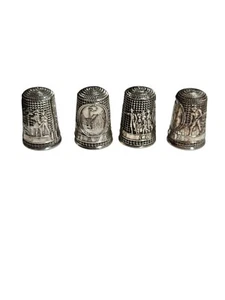 VINTAGE MINT COLONIES THIMBLE Connecticut, Delaware, - Picture 1 of 5
