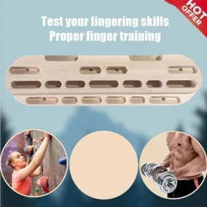 Climbing Hangboard Finger Training Board Rock Climbing Training for Climbers UK - Picture 1 of 7