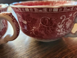 Spode Copeland Pink Camilla Tassen Tee Kaffee - Bild 1 von 3