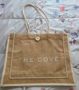 Atlantis THE COVE Souvenier gewebte Strandtasche 20" x 14" Bahamas - Bild 1 von 6