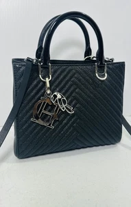 CH Carolina Herrera Authentic Black Leather Bag - Picture 1 of 17