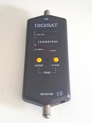 EMITOR DIGISAT Misuratore di Intensità di Campo Segnale con Display 22kHz, TV Sat Signal Finder - Immagine 1 di 2