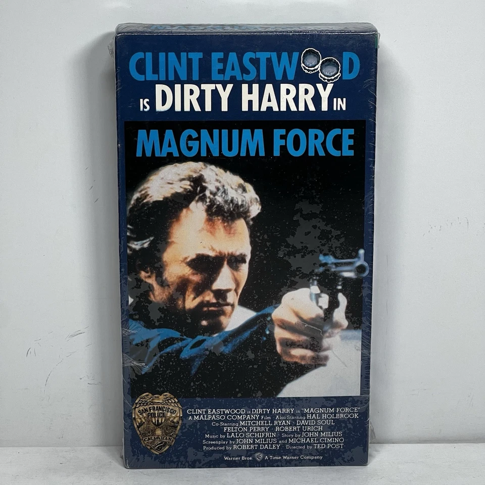 Magnum Force VHS New Sealed Dirty Harry Clint Eastwood - Image 1 of 4