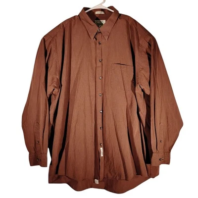 ENRO Camisa de Vestir Hombre 3XLT 3XL XXXL TALL Marrón 19 37-38 Rayas Manga Larga Foto 1 de 4