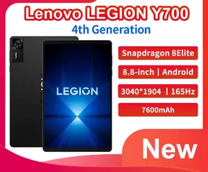 Lenovo LEGION Y700 (2025) Gen 4 Gaming Tablet New Sealed Snapdragon 8 Elite CN - Picture 1 of 3