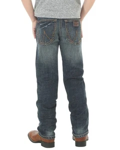 Wrangler Retro Boys' 1-7 Low Slim Straight Jeans - 1088JWZBZ - Picture 1 of 10