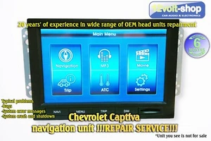 ¡!¡!¡SERVICIO DE REPARACIÓN!!! Computadora de placa/navegación A Chevrolet 95270148, 95925322 - Imagen 1 de 2