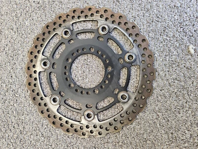 09-11 2009 KAWASAKI NINJA 650R EX650 OEM ROTOR DE FRENO DELANTERO 41080-0161 Foto 1 de 4