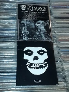 MISFITS COFFIN SHAPED BOX SET PROMO CD CARDBOARD DISPLAY BIN CARD 1996 CAROLINE - Picture 1 of 4