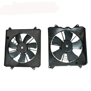Dual AC Cooling Radiator Fan Assembly Fit 2008-2012 Honda Accord OE Replacement - Picture 1 of 6
