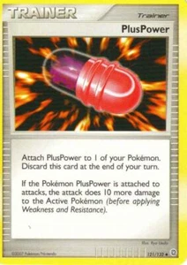 2x (pok-SW-121) Pluspower (U) Pokemon D&P Secret Wonders Card # 121 - Picture 1 of 1