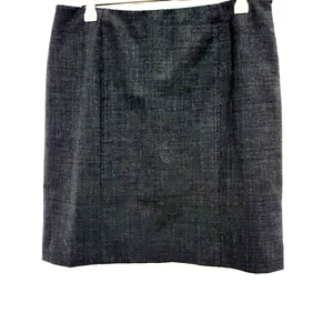 Country Road Business A-Line Formal Skirt Women Size 10 US 12 AU Grey - Picture 1 of 8