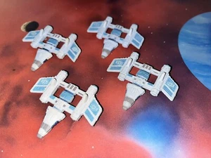 Star Trek Micro Machines Lot X4 Klaestron Deep Space 9 Space Starship Wars Fleet - Picture 1 of 1