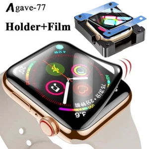 Ochraniacz ekranu + uchwyt do Apple Watch 9 8 7 6 5 4 3 1 38/40/41/42/44/45mm - Zdjęcie 1 z 20