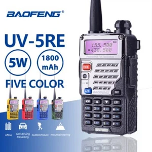 Baofeng UV-5RE Walkie Talkie Dual Band Handgerät Zwei Wege Amateurfunk UV-5R Plus - Bild 1 von 1
