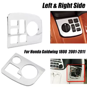 Acento de control lateral izquierdo y derecho cromado apto para Honda Goldwing GL1800 2006-2011 - Imagen 1 de 15